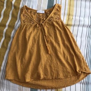 Yellow boutique tank!